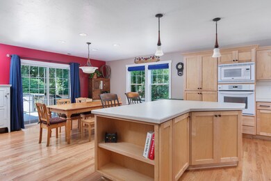 Open concept kitchen