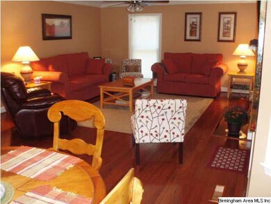 The living space on the back of the home is incred