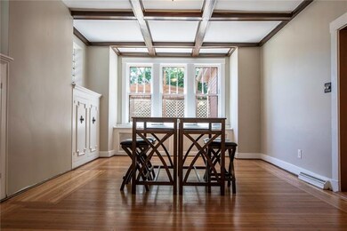 Formal dining room...beautiful refinished oak floo