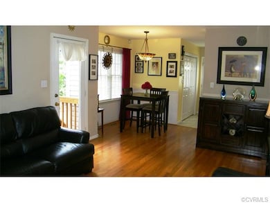 Breakfast Area Just off Kitchen Overlooks Private 