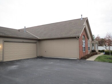 Exterior View with 2 car garage