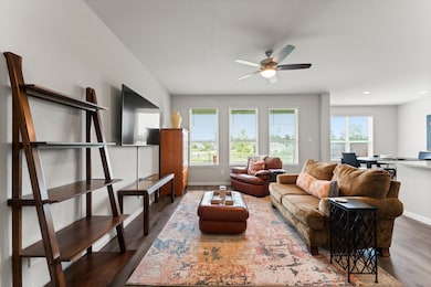 Beautiful LVP flooring throughout common areas and