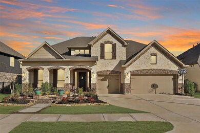 It's dusk and the interior lit house just adds to