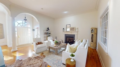 Formal Living Room open to Foyer
