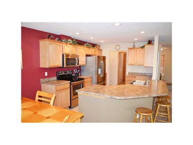 Kitchen. Kitchen with stainless appliances, tile f