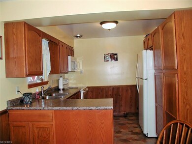 Kitchen w/pantry plus appliances remains.
