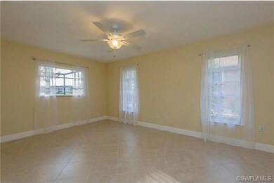 Tiled master bedroom