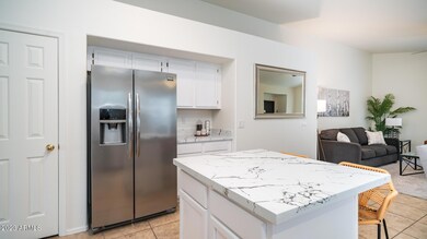 Kitchen with Quartz and Island