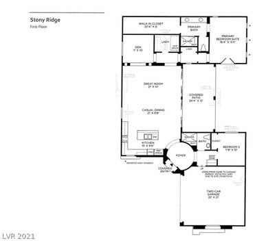 Stony Ridge Floor Plan