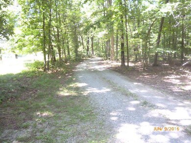 Home sits far off of road.