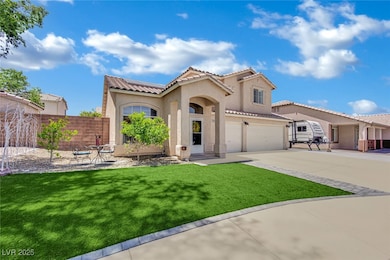 Mediterranean / spanish-style home featuring roof