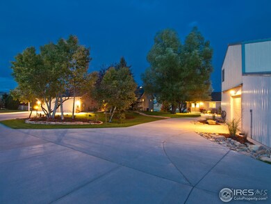 Main House + Carriage House + Shop at Night