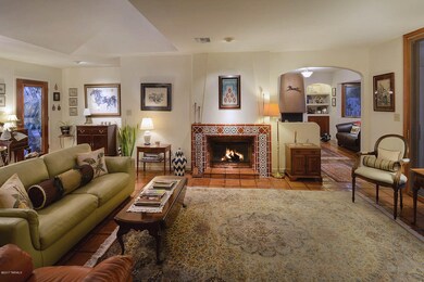 Fireplace in Living Room