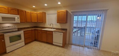 Deck off the kitchen