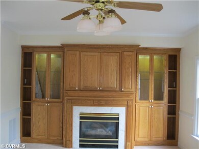 Entertainment Room - Built-in cabinets/TV/FP