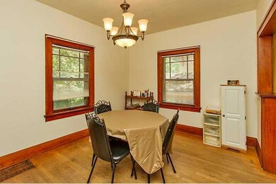 Dining Room. Spacious, light dining room with orig