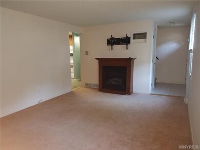Living Room. Nice sized living features a remote c