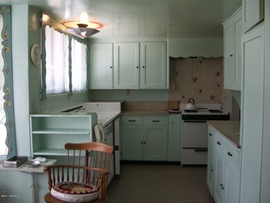 Kitchen area with ton's of cabinets