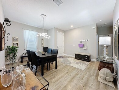 Dining room and entry way
