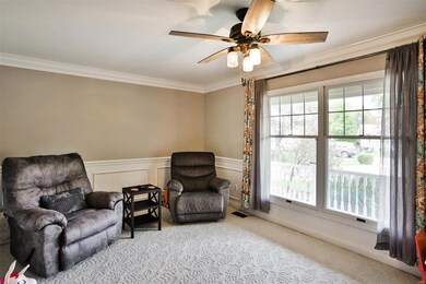 Big windows letting in lots of natural light