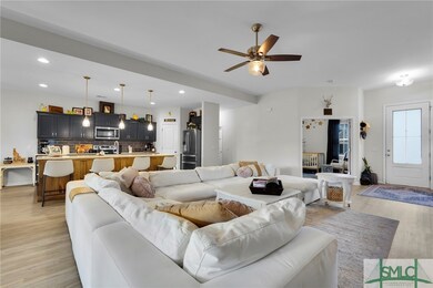 Living Room, kitchen, and 4th Bedroom or Office