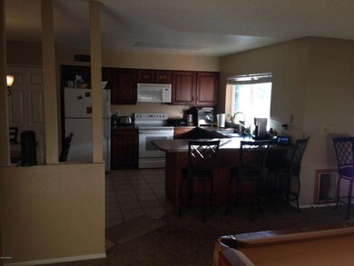 Kitchen view from Family Room