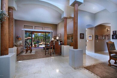 ENTER HOME THRU WIDE FOYER