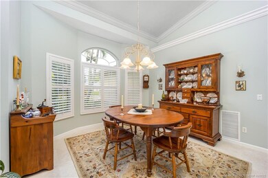 Ceilings and trim really enhance the entire house.