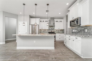 Beautiful kitchen with island