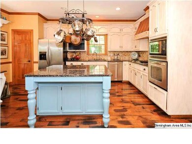 Kitchen with stainless appliances and granite coun