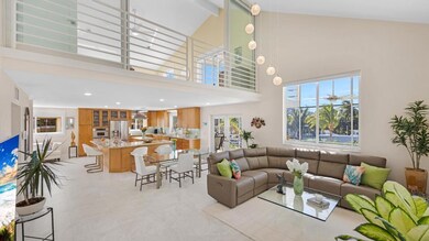 Open Living with Vault Ceilings