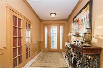 French Doors Leading to Media/Music Room