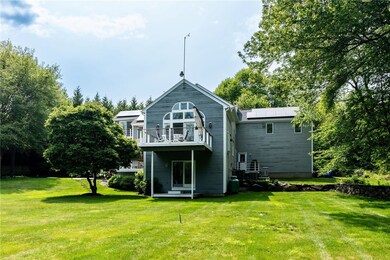 East elevation of the house