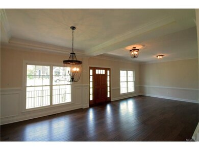 Reverse angle of Dining Room and Living Room.