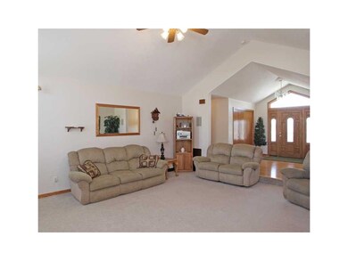 Great Room. Foyer opens into great room