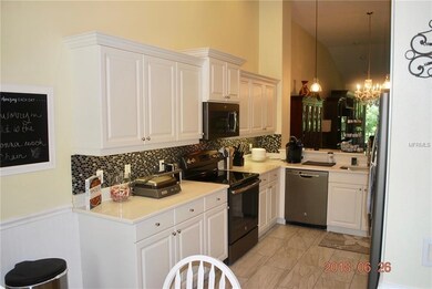Lots of kitchen cabinets plus a closet pantry.