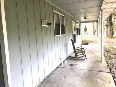 Welcoming front porch