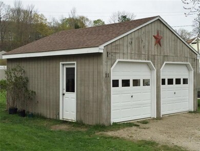 Detached 2-car Garage with side...