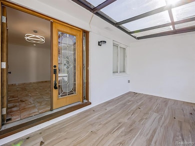 Entrance to property