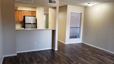 Kitchen view from living room