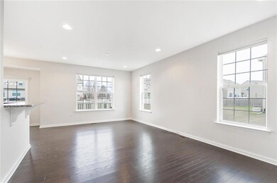 Living room, tons of windows!