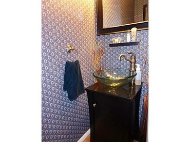 Bathroom First floor powder room with new flooring
