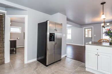Open concept on level 1 with a nice flow