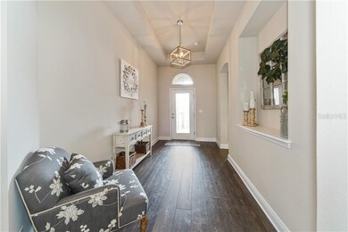 View back towards the front entrance with it's 6'8
