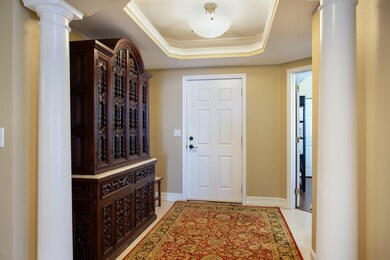 Inside front entrance