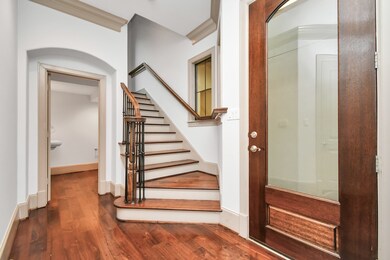 As you enter the living area is on your left.