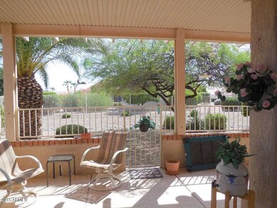Fenced Covered Back Patio