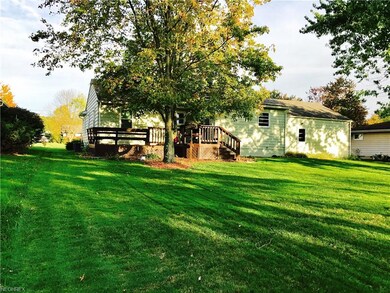 Large open deck that can be great for entertaining
