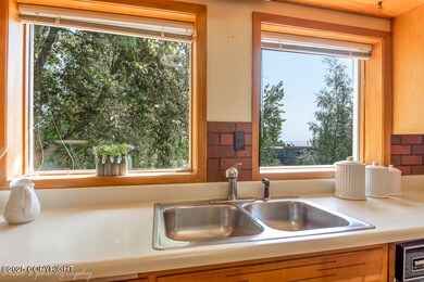 Inlet view from kitchen window