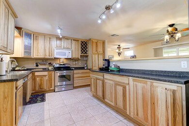 Kitchen with Hickory Cabinets